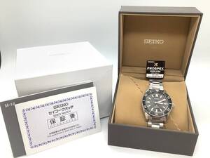 u6662 未使用 SEIKO セイコー PROSPEX プロスペックス ダイバースキューバ SBDC101 6R35-0 稼働 箱付き