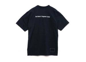 新品 3 sacai Fragment サカイ フラグメント Tシャツ ネイビー 藤原ヒロシ 21-0314S