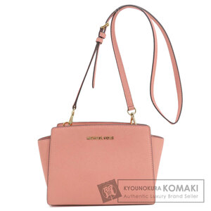 Michael Kors マイケルコース ロゴ ショルダーバッグ レザー レディース 中古