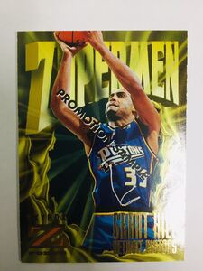 【非売品】NBAカード グラント・ヒル GRANT HILL デトロイト・ピストンズ ＊プロモーションサンプル＊ レア