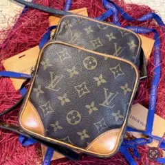 美品 LOUIS VUITTON モノグラム アマゾン ミニショルダー a481