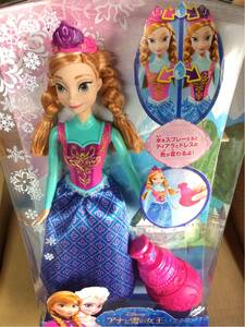 「Disney アナと雪の女王」“マジカルカラードール・アナ（新品・未開封品）