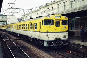 フィルム　鉄道写真　西日本旅客鉄道(JR西日本)　広島エリア　キハ47形2500番台　Lサイズ