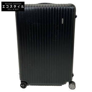 1円 RIMOWA リモワ ブラック 871.77 SALSA サルサ 4輪キャリーケース 104L ポリカーボネイト スーツケース メンズ レディース