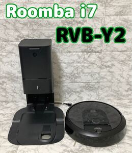 【現状品】iRobot アイロボット Roomba ルンバ i7 ロボット掃除機 本体 ホームベース 通電確認済 モデル RVB-Y2