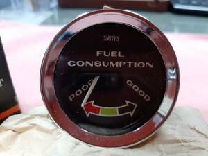 SMITHS スミス　FUEL CONSUMPTION　バキュームゲージ BMC NOS　当時物 未使用 MINI COOPER イギリス