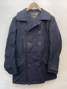 PHIGVEL フィグベル NAVAL OVER COAT 10ボタンメルトン Pコート ピーコート PMY-OT08 黒 サイズ1 501O