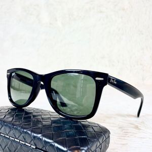 木村拓哉さん着用　Ray-Ban　WAYFARER　レイバン　ウェイファーラー　サングラス　RB2140-F　ブラックレンズ　ブラックフレーム