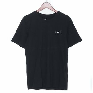 SACAI 20AW THE NIKE TEE サイズ1 ブラック 20-0165S サカイ ザ ナイキTシャツ プリント半袖カットソー t-shirts balck