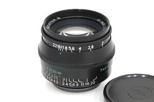 並品｜ソビエト連邦 Jupiter-8 50mm f2 ブラック CA01-A10366-3T2C