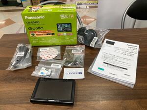 【E/H15161】Panasonic パナソニック CN-G520D ポータブルカーナビ ゴリラ 2018年モデル 通電/動作確認済