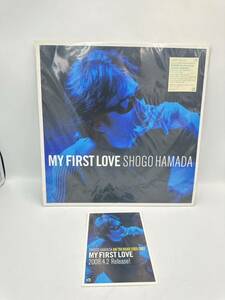 美品 浜田省吾 MY FIRST LOVE LPレコード LIMITED EDITION 完全生産盤 ダブルジャケット仕様 SHOGO HAMADA コレクション