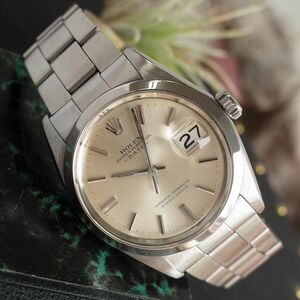 ロレックス 1500 パーペチュアルデイト 1971年 アンティーク 巻きブレス 自動巻 メンズ ROLEX OH済1年保証