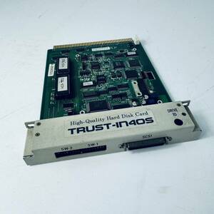 動作未確認 テクサ HDDカード TRUST-IN40S HDD無し PC-98用Cバスカード