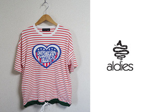 ★送料無料匿名発送★aldies★アールディーズ★DDC Binding Big T★半袖ビッグTシャツカットソー★オーバーサイズユニセックス