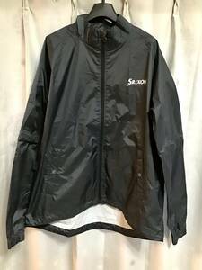 美品【SRIXON/スリクソン】2wayナイロンジャンパー/M★シャカシャカ★半袖、長袖★グレー★ゴルフ★メンズ★USED