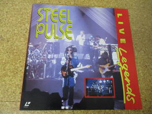 ◎Steel Pulse　スティール・パルス★Live Legends/日本レーザーディスク Laserdisc 盤☆シート