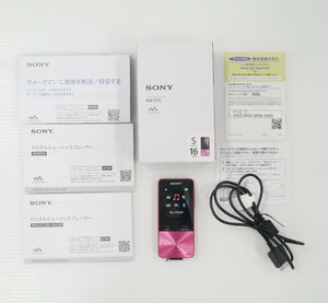 SONY ウォークマンSシリーズ NW-S315 16GB ビビッドピンク 送料520円～