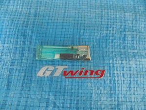 汎用　GT　WING　　ステッカー　金属製　　　新古品　