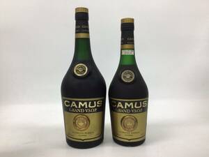 ブランデー brandy カミュ グランド VSOP 2本セット 700/1000ml 40% 重量番号:4(117)