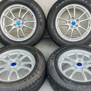 バリ溝。BRIDGESTONE ECO FORME SE-10 17インチ×7J+45 114.3/5 KENDA KLEVER H/T KR50 P225/65R17ラジアル4本。トヨタ/レクサス専用サイズ