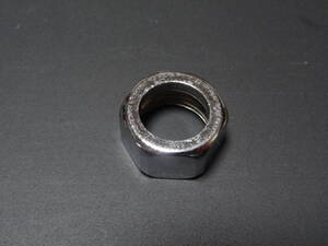 【5-5】メーカー不明　水道／水栓／配管／部品　パイプ／アングル　ナット　呼び径 13mm　G1/2 ネジ内径約21mm　口内径約16.5mm