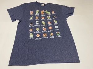 任天堂 Nintendo スーパーマリオ SUPER MARIO Tシャツ Mサイズ 展示未使用品