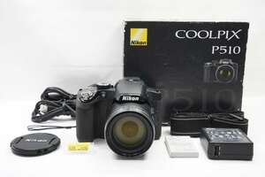 【適格請求書発行】訳あり品 Nikon ニコン COOLPIX P510 デジタルカメラ 元箱付【アルプスカメラ】240715t