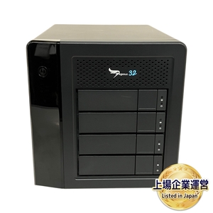 PROMISE Pegasus32 R4 外付け ストレージ HDD 16TB 4ベイ 4TB 4台 ジャンク T9358951