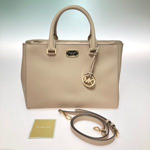 ◎◎ MICHAEL KORS マイケルコース 2WAYバッグ ハンドバッグ ショルダーバッグ レディース 35S6GS0T2L ベージュ 傷や汚れあり