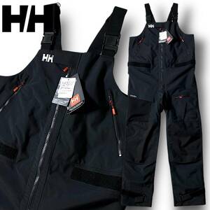 新品 HELLY HANSEN ヘリーハンセン 定価4.1万 撥水 防水 トラウザーズ オーバーオール オールインワン サロペット HH21852 L ◆B4061