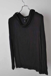 lql4-0261　*H&M*　ブラック系タートルネック長袖カットソー　M