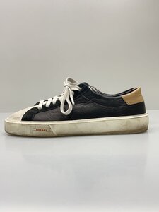 DIESEL◆ローカットスニーカー/US8.5/BLK/レザー