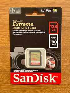 SanDisk Extreme SDXC 128GB 正規品　新品