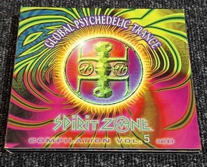 ♪V.A / Global Psychedelic Trance - Compilation Vol. 5♪ ■2CD GOA PSY-TRANCE SPIRIT ZONE 送料2枚まで100円