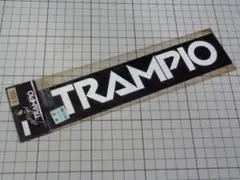 正規品 TRAMPIO ステッカー 切り文字/白 当時物 トランピオ