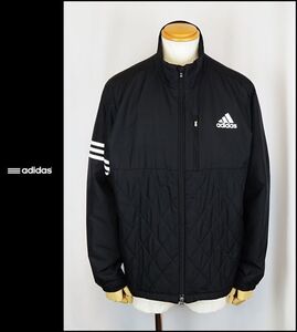 ■■＜美品＞アディダス＜ADIDAS GOLF＞FULL ZIP windowブルゾンJKT＜中綿仕様：O／XG＞■■