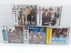 アニマルズ & ゼム CD 国内版 5枚 セット (4122-456)