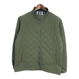 Barbour バブアー キルティング ジャケット グリーン (メンズ XL) 中古 古着 R6602