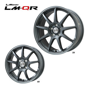 送料無料 レアマイスター LM SPORT LM-QR 6J-15 +45 5H-114.3 (15インチ) 5H114.3 6J+45【1本単品 新品】