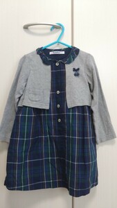 familiar ワンピース 100cm ファミリア キッズ 子供服