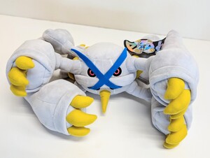 2014年製 ポケモンセンター限定ぬいぐるみ 銀色のメガメタグロス ドール　タグ付　ポケットモンスター人形マスコットフィギュアピカチュウ