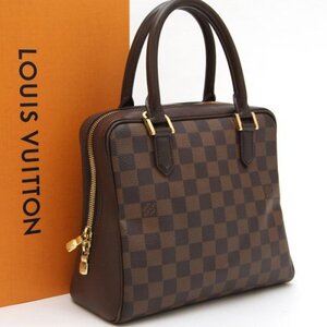 【極美品】 ルイヴィトン Louis Vuitton ダミエ ブレラ エベヌ ハンドバッグ レザー 鞄 レディース 定価約11万 B0432