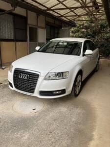 2009年 12月　アウディ A6 3.0 FSI クワトロ 4WD 黒革 ナビTV バッカメラ