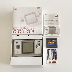 SNK ネオジオポケットカラー NEOGEO POCKET COLOR 本体＋ゲームソフト セット 大花火付