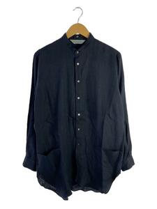 MARKAWARE◆COMFORT FIT BAND COLLAR SHIRT/バンドカラー/2/ヘンプ/A17A-08SH01C