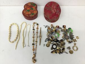 ●営KZ549-80【まとめ】レディース アクセサリー ネックレス ブローチ イヤリング リング ブレスレット ペンダント タイピン 箱付き