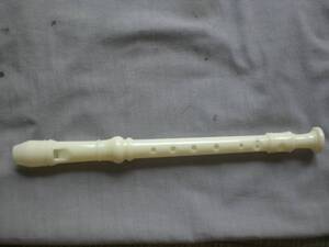 11　Soprano Recorder　ソプラノリコーダー　WHITE　eco