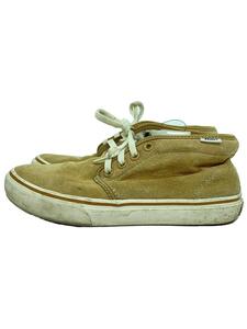 VANS◆ハイカットスニーカー/24.5cm/BEG/スウェード/607232-0004