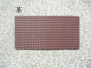 三味線　胴貼りゴム　ラテックス　茶色　５枚セット　新品